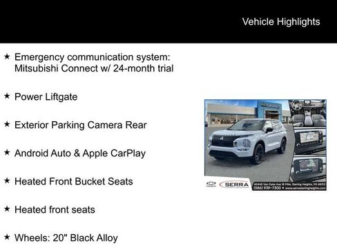 Used 2023 Mitsubishi Outlander SE Black Edition image 5