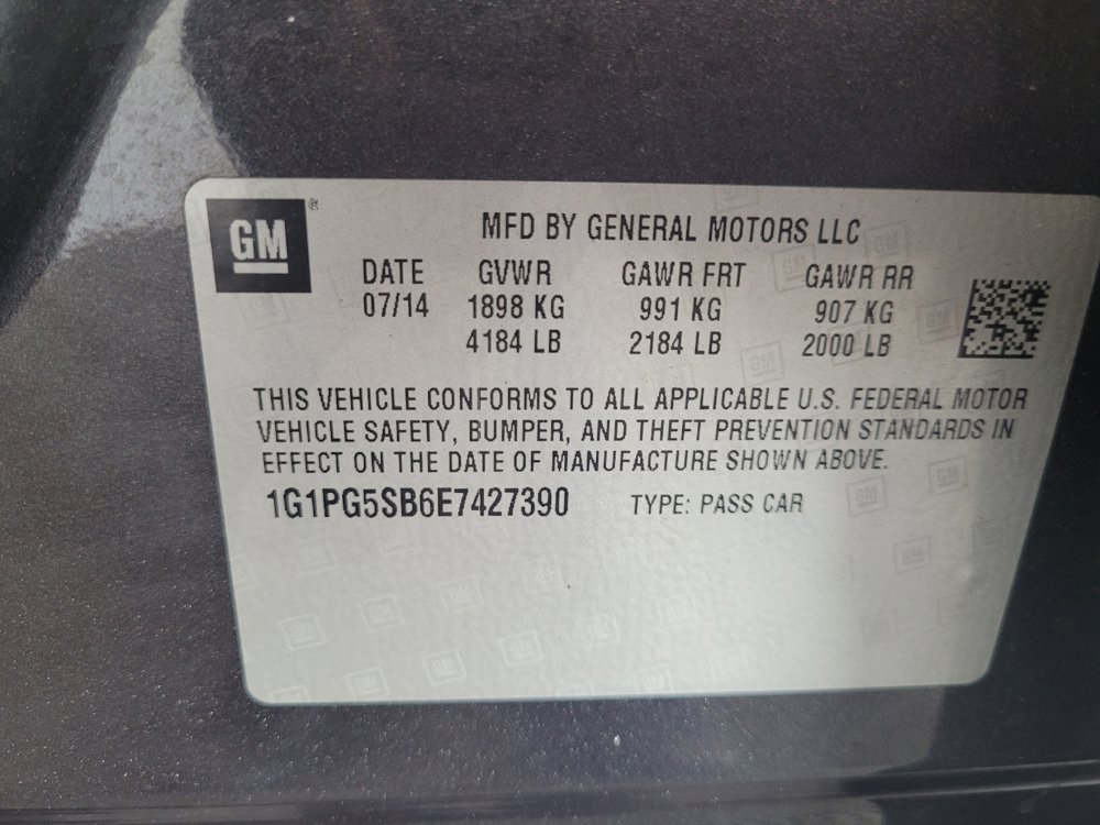 Used 2014 Chevrolet Cruze LTZ w/ RS Package FWD image 33