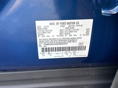 Certified 2022 Ford Explorer XLT w/ Equipment Group 202A image 18