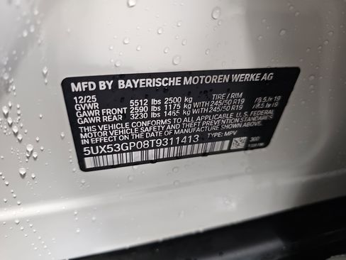 New 2026 BMW X3 xDrive30 w/ Convenience Package image 39