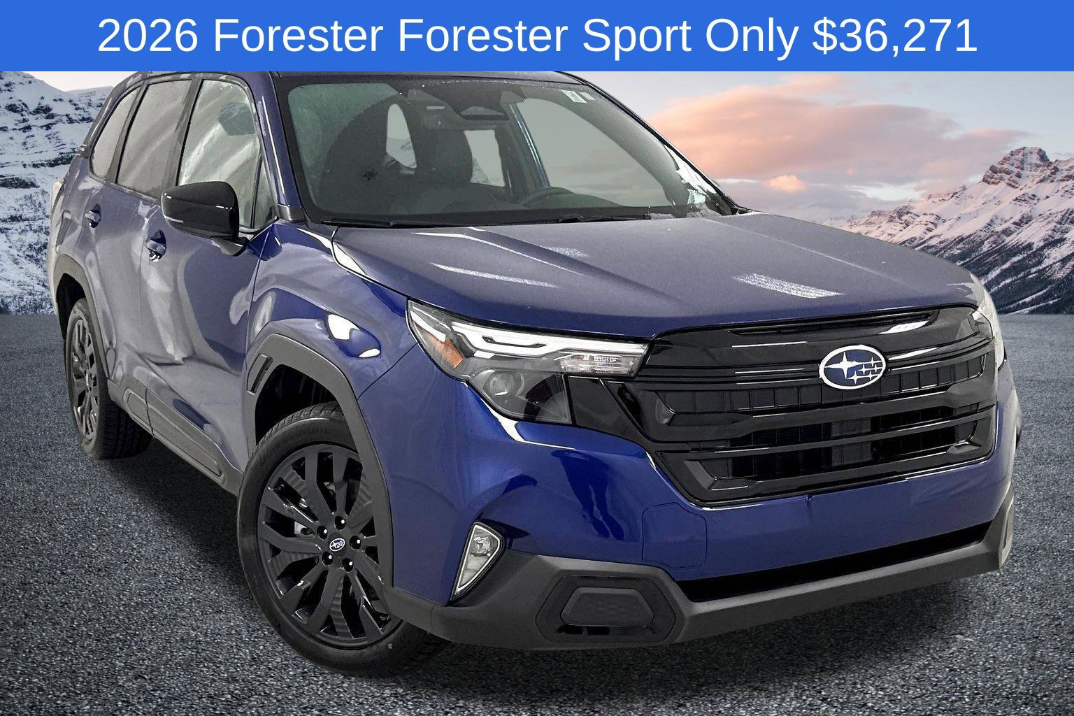 New 2026 Subaru Forester Sport w/ Onyx Edition AWD/4WD image 1