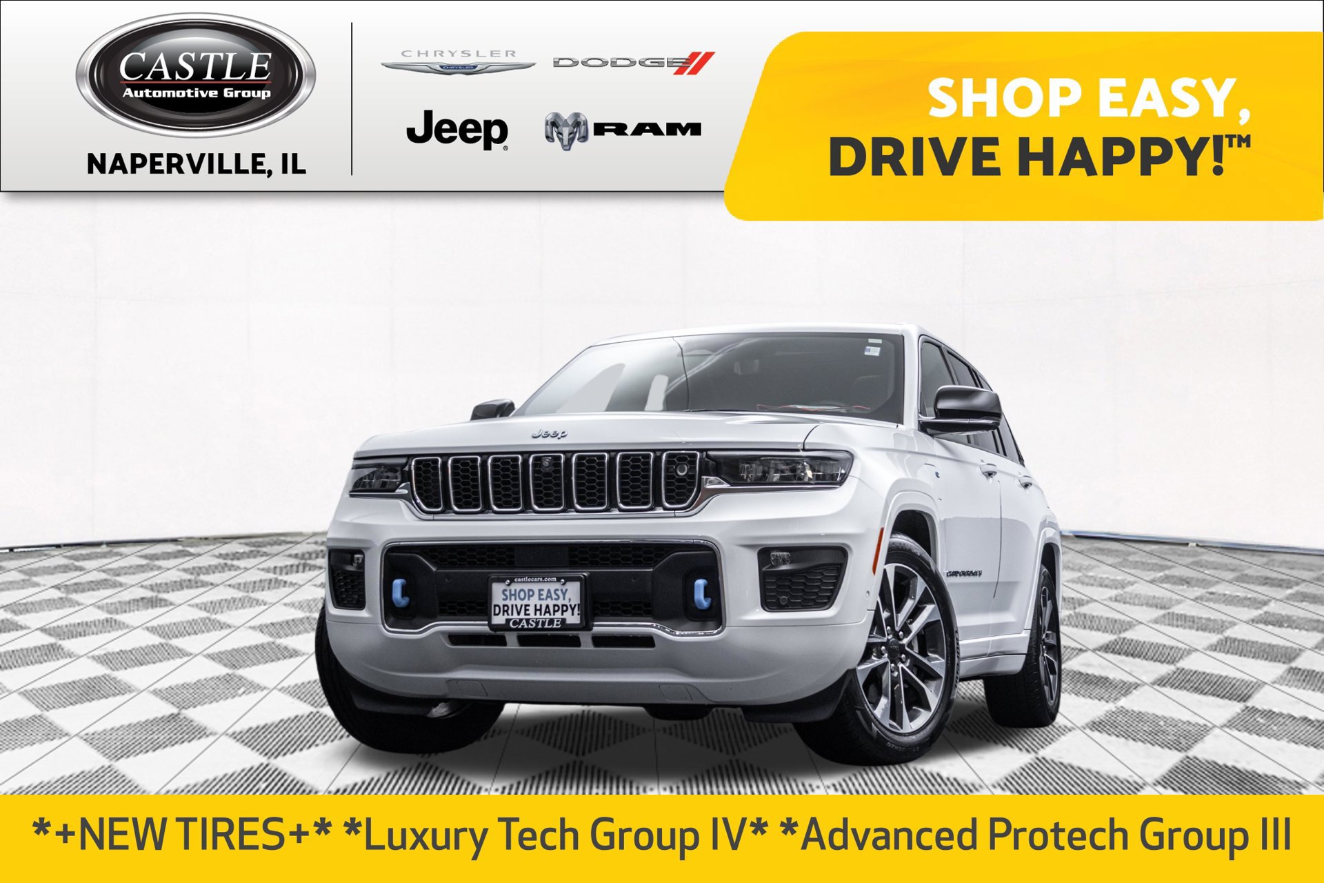Used 2022 Jeep Grand Cherokee Overland w/ Advanced Protech Group III AWD/4WD image 1