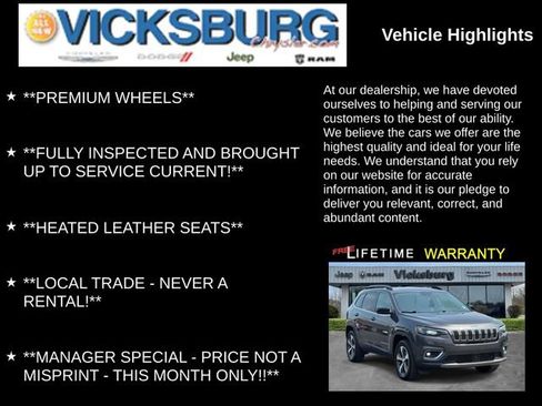 Used 2022 Jeep Cherokee Limited AWD/4WD image 13