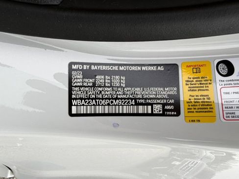 Used 2023 BMW 430i Convertible w/ M Sport Package RWD image 22