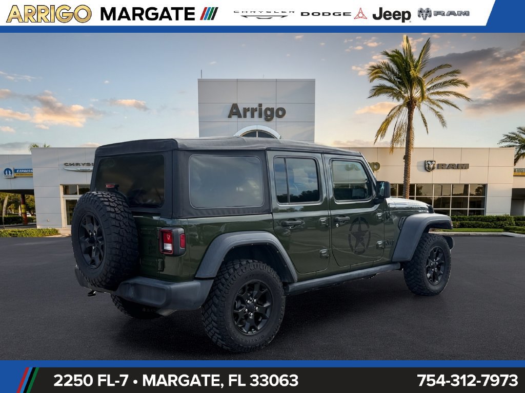 Used 2021 Jeep Wrangler Unlimited Sport AWD/4WD image 7