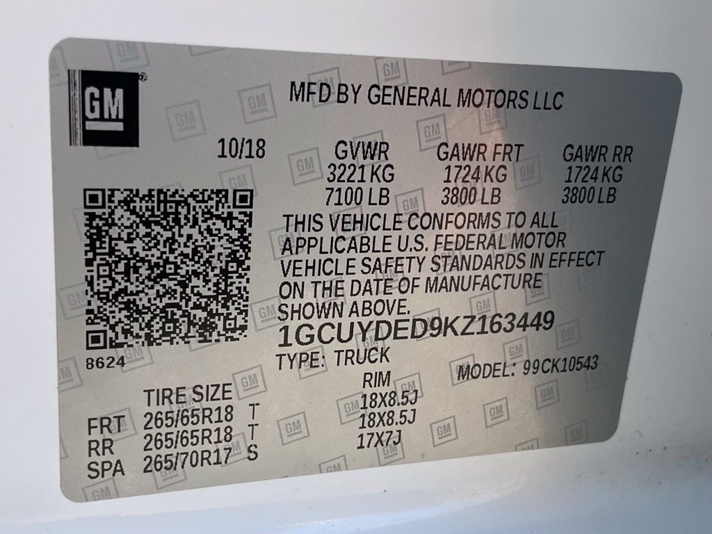 Used 2019 Chevrolet Silverado 1500 LT w/ All-Star Edition AWD/4WD image 48