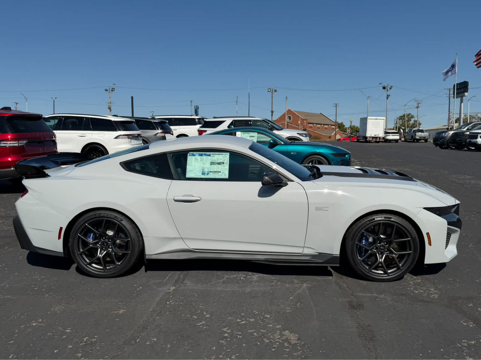 New 2026 Ford Mustang Dark Horse SC w/ Carbon Fiber Exterior Package RWD image 1