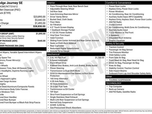 Used 2019 Dodge Journey SE w/ Premium Group image 11