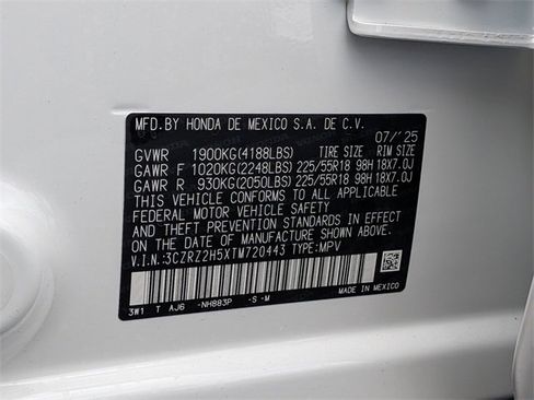 New 2026 Honda HR-V Sport image 32