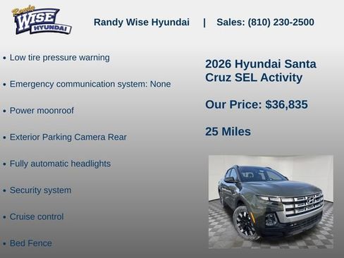 New 2026 Hyundai Santa Cruz SEL AWD/4WD image 10