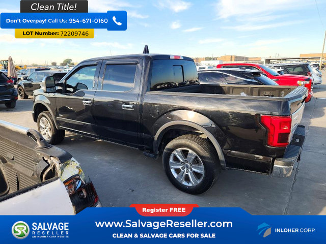 Used 2015 Ford F150 Platinum w/ Equipment Group 701A Luxury AWD/4WD image 3