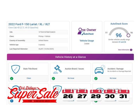 Used 2022 Ford F150 XLT w/ Equipment Group 302A High image 4