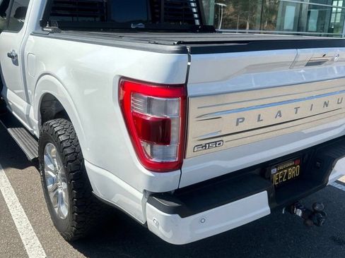 Used 2021 Ford F150 Platinum w/ Equipment Group 701A High AWD/4WD image 3