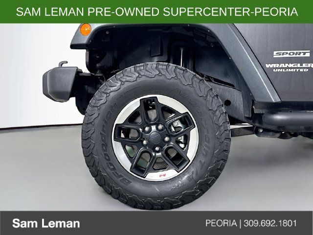 Used 2017 Jeep Wrangler Unlimited Sport w/ Quick Order Package 24S AWD/4WD image 26