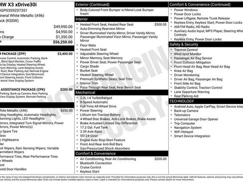 Used 2025 BMW X3 xDrive30i w/ Premium Package image 18