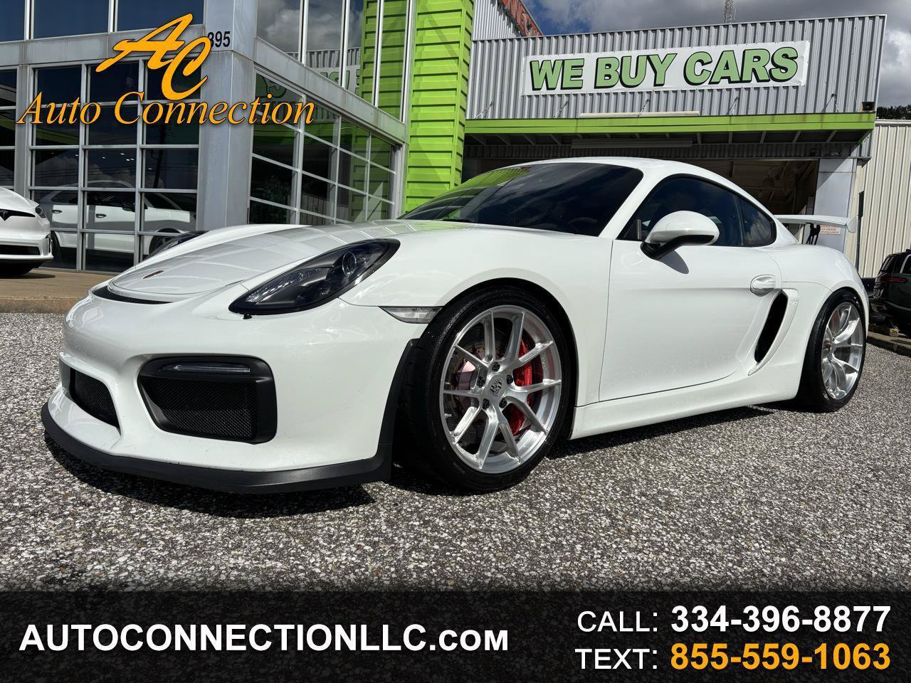 Used 2016 Porsche Cayman GT4 w/ Sport Chrono Package RWD image 1