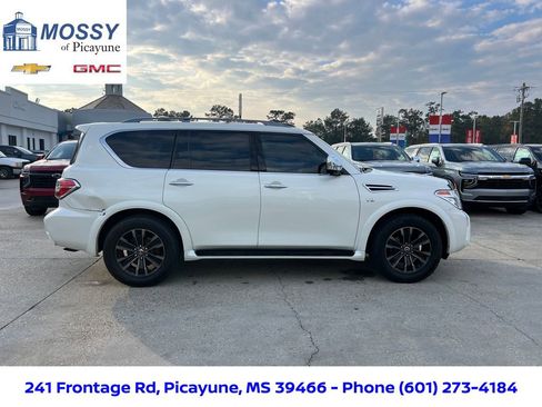 Certified 2019 Nissan Armada Platinum w/ Captain's Chairs Package image 7