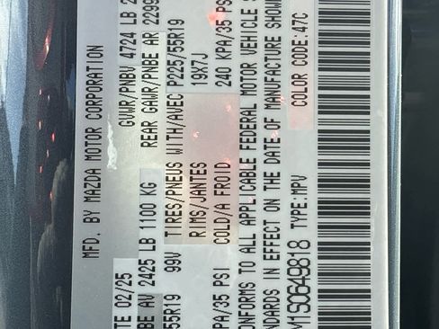 Certified 2025 MAZDA CX-5 Carbon Edition image 21