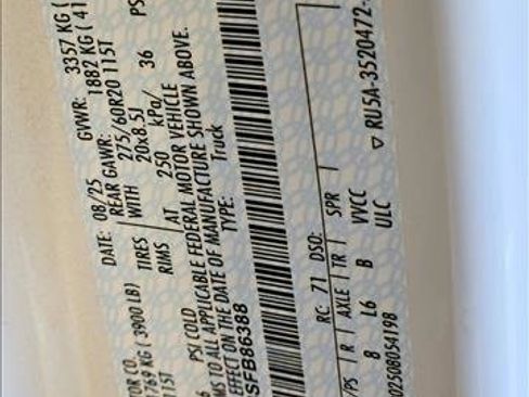 New 2025 Ford F150 Platinum w/ Equipment Group 702A High image 19