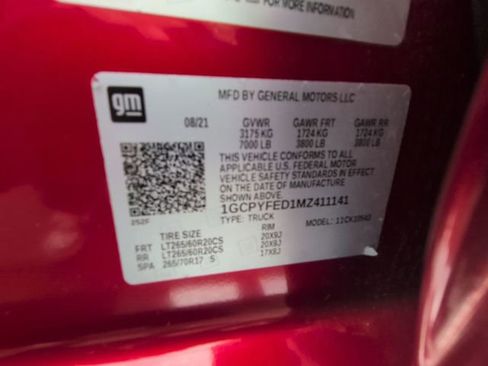 Used 2021 Chevrolet Silverado 1500 LT Trail Boss image 33