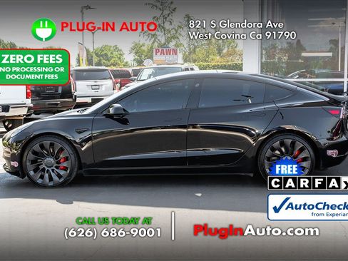 Used 2021 Tesla Model 3 Performance AWD/4WD image 5