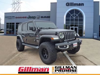 Used 2018 Jeep Wrangler Unlimited Sahara