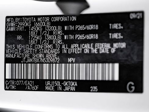 Used 2022 Lexus GX 460 Premium w/ Premium Package image 53