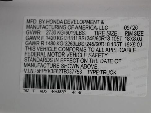 Used 2026 Honda Ridgeline TrailSport image 32