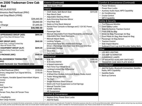 Used 2018 RAM 2500 Tradesman w/ Chrome Appearance Group image 6