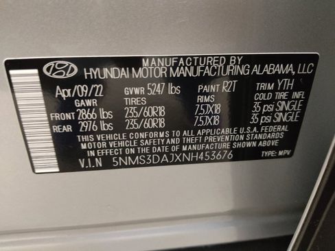 Used 2022 Hyundai Santa Fe SEL w/ Convenience + Premium Package AWD/4WD image 33