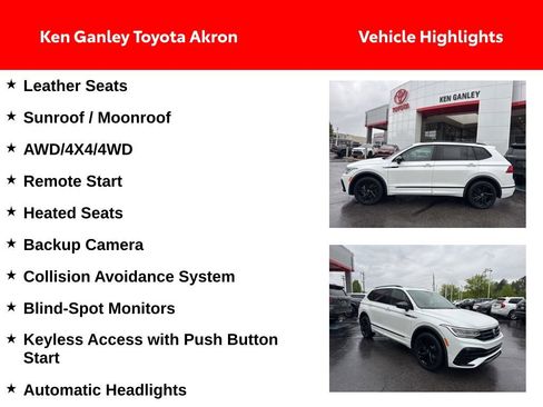Used 2023 Volkswagen Tiguan SE R-Line AWD/4WD image 2