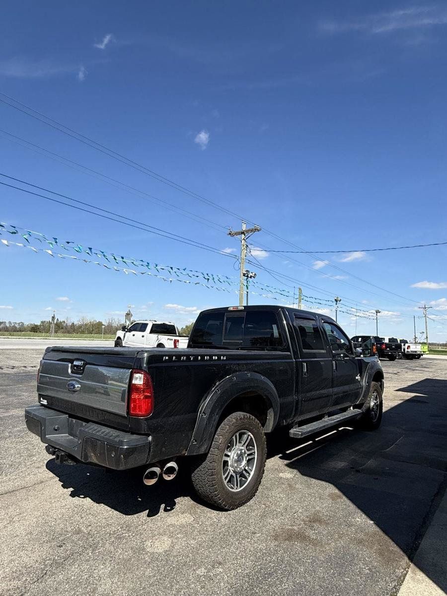 Used 2015 Ford F350 Platinum w/ Platinum Package AWD/4WD image 4