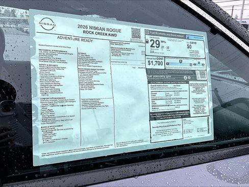 New 2026 Nissan Rogue SV image 14