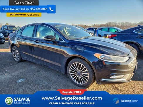 Used 2017 Ford Fusion SE w/ Fusion SE Technology Package image 5