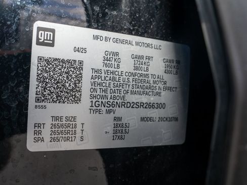 Used 2025 Chevrolet Tahoe LT image 39