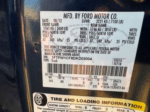 Used 2013 Ford F150 XLT w/ Luxury Equipment Group image 28