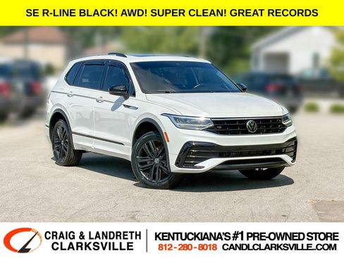 Used 2022 Volkswagen Tiguan SE R-Line AWD/4WD image 1