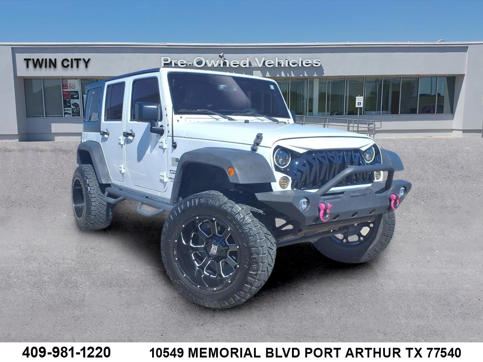 Used 2017 Jeep Wrangler Unlimited Sport w/ Quick Order Package 24S AWD/4WD image 1