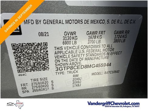 Used 2021 GMC Sierra 1500 Elevation RWD image 29