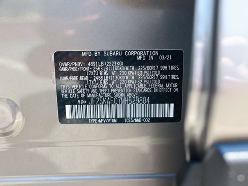 Used 2021 Subaru Forester Premium w/ Popular Package #1 AWD/4WD image 39