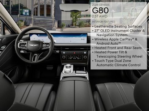 New 2026 Genesis G80 2.5T image 18