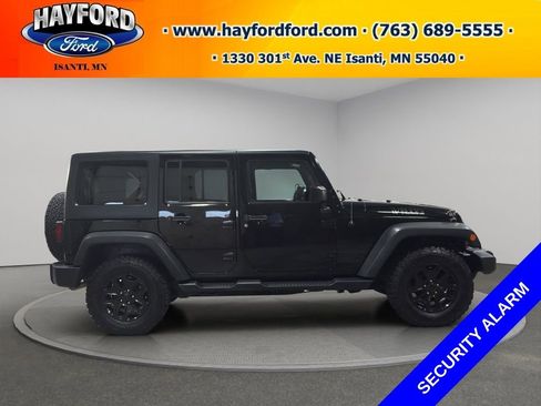 Used 2015 Jeep Wrangler Unlimited Willys image 8