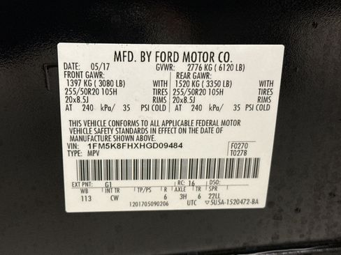 Used 2017 Ford Explorer Limited w/ Equipment Group 301A image 26