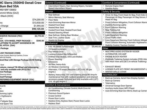 Used 2024 GMC Sierra 2500 Denali w/ Denali Reserve Package image 5