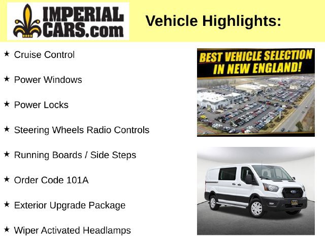 Certified 2025 Ford Transit 250 Low Roof w/ Exterior Upgrade Package RWD image 5