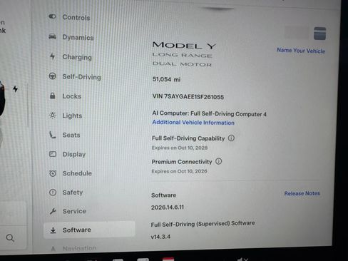 Used 2025 Tesla Model Y Long Range AWD/4WD image 4