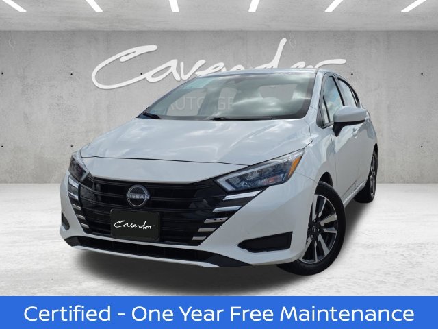 Certified 2025 Nissan Versa SV w/ Trunk Package FWD image 1