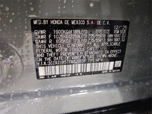 New 2026 Honda HR-V Sport image 34