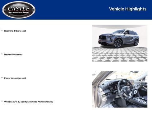 Used 2023 INFINITI QX60 Luxe w/ Vision Package AWD/4WD image 7