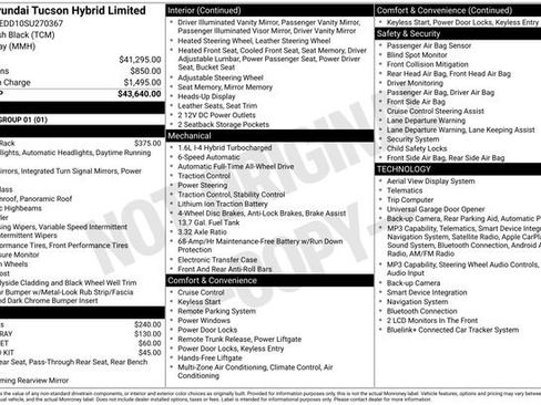 Used 2025 Hyundai Tucson Limited AWD/4WD image 25